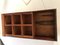 Mahogany Shelf for Collectible Trinkets, 1940s 9