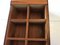 Mahogany Shelf for Collectible Trinkets, 1940s 3