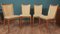 Modern Chairs, Denmark, 1950s, Set of 4, Image 10