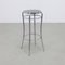 Bar Stools in Chrome & Wood, 1980s, Set of 4 2