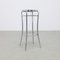 Bar Stools in Chrome & Wood, 1980s, Set of 4 6