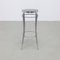 Bar Stools in Chrome & Wood, 1980s, Set of 4 3
