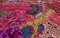 Vintage Indian Ladakh Boho Patchwork Bedsheet, 1980s 3