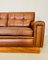 Skandinavisches Vintage 3-Sitzer Sofa aus Cognacfarbenem Leder von Nelo Möbel, 1970er 12