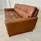 Skandinavisches Vintage 3-Sitzer Sofa aus Cognacfarbenem Leder von Nelo Möbel, 1970er 5