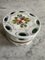 Green Glass and White Opaline Glass Lidded Box with Floral Painting, 1890s 4