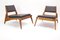 Hunting Chairs with Table by Heinz Heger for PGH Erzgebirgisches Kunsthandwerk Annaberg Buchholz, former GDR, 1960s, Set of 3 4