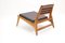 Hunting Chairs with Table by Heinz Heger for PGH Erzgebirgisches Kunsthandwerk Annaberg Buchholz, former GDR, 1960s, Set of 3 6
