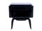 French Art Deco Open Nightstands in Black Piano Lacquer, 1930s-1940s, Set of 2 4