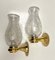 Onion Shaped Murano Glass Wall Lights from Keuco, 1970s, Set of 2 13