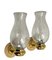 Onion Shaped Murano Glass Wall Lights from Keuco, 1970s, Set of 2 1