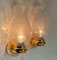 Zwiebelförmige Wandlampen aus Muranoglas von Keuco, 1970er, 2er Set 5