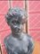 Después de Donatello, Busto de mujer joven, década de 1800, mármol y yeso, Imagen 3