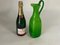Green Murano and Opaline Glass Pitcher with Handle, Italy, 1960s, Image 7