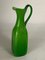 Green Murano and Opaline Glass Pitcher with Handle, Italy, 1960s, Image 4