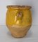 French Confit Pot in Yellow Glazed Terracotta, Late 19th Century 6