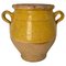 French Confit Pot in Yellow Glazed Terracotta, Late 19th Century, Image 1