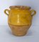 French Confit Pot in Yellow Glazed Terracotta, Late 19th Century 3