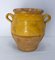 French Confit Pot in Yellow Glazed Terracotta, Late 19th Century, Image 3