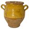 French Confit Pot in Yellow Glazed Terracotta, Late 19th Century 2