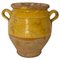French Confit Pot in Yellow Glazed Terracotta, Late 19th Century, Image 2