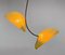 Pendant Light attributed to Josef Hurka for Napako, 1960s 2