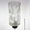 Chrome and Glass Floor Lamp attributed to Lidokov, Former Czechoslovakia, 1970s 8