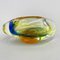 Bohemian Art Glass Ashtray from Novy Bor Glassworks, 1960s 2