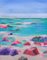 Charlotte Pivard, Playa Es Caragol, 2021, Acrylic Painting 1