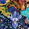 Aurélie Trabaud, Fille au foulard - Iris flowers, 2018, Artwork on Paper 10