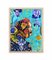 Aurélie Trabaud, Fille au foulard - Iris flowers, 2018, Artwork on Paper, Image 9