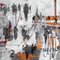 Sven Pfrommer, Human Crowd XI, 2019, Impression sur toile 4
