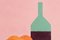 Gio Bellagio, Bodegón de naranjas y vino estilo toscano, 2023, Acrílico sobre papel, Imagen 7