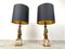 Brass Horse Head Table Lamps, Belgium, 1970s, Set of 2, Image 5