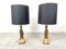 Brass Horse Head Table Lamps, Belgium, 1970s, Set of 2, Image 4