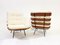 Mid-Century Costela Lounge Chairs attributed to Carlo Hauner and Martin Eisler, 1950s, Set of 2 3