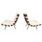 Mid-Century Costela Lounge Chairs attributed to Carlo Hauner and Martin Eisler, 1950s, Set of 2, Image 1