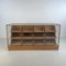 12 Drawer Oak Shop Counter, 1930s 7