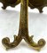 Cornice doppia Lovers Knot in ottone lucido, Francia, inizio XX secolo, Immagine 7