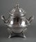 Silbernes Metall Kaffeeservice im Louis XVI Stil, Ende 19. Jh., 3er Set 6