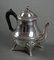 Louis XVI Style Silver Metal Coffee Service, Late 19th Century, Set of 3 2