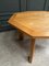 Ausziehbarer Tisch aus Ulmenholz von Maison Regain, 1970er 6