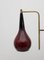 Mid-Century Italian Modern Brass and Colored Glass Floor Lamp from Stilnovo, 1950s, Image 6