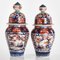 Lidded Vases, China, 1890, Set of 2 1