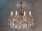 Lámpara de araña Napoleon III de cristal con 8 luces, década de 1860, Imagen 1