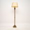 Lámpara de pie francesa de ónix y metal dorado, años 20, Imagen 1