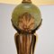 Lámpara de pie francesa de ónix y metal dorado, años 20, Imagen 6