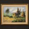 Italian Artist, Landscape, 1970s, Oil on Canvas, Framed 1