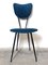 Italian Upholstered Metal Chair, 1960s 11