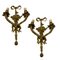 Bronze Fruit Sconces, 1920s, Set of 2 1